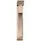 Ekena Millwork Westlake Traditional Smooth Bracket w/ Offset Brace, Douglas Fir, 5 1/2"W x 24"D x 36"H BKT0604X24X36WTL01SDF - alternate 3